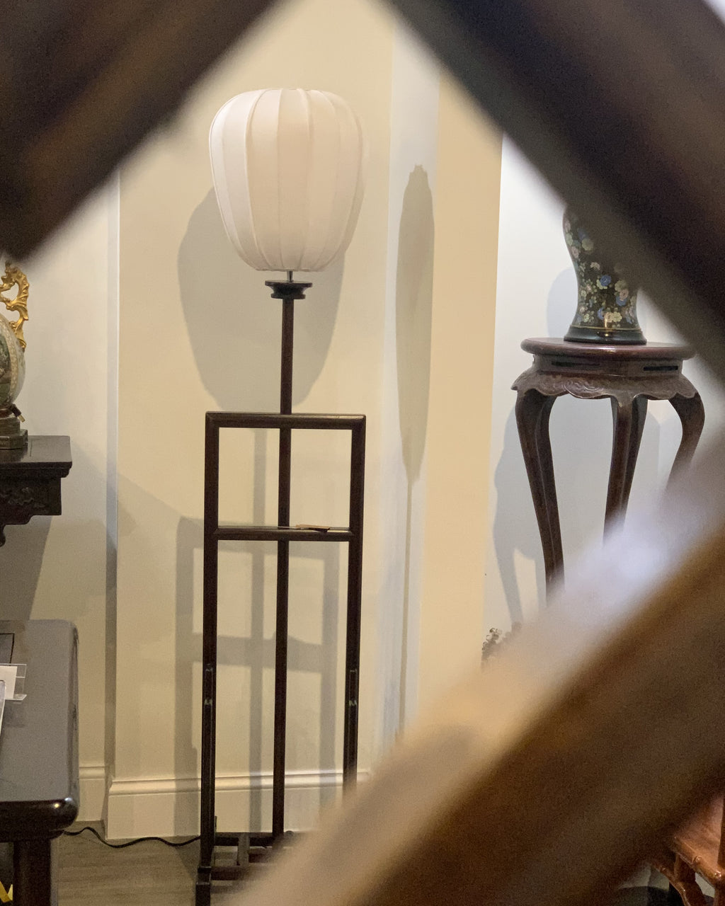 Classic Rosewood Floor Lamp