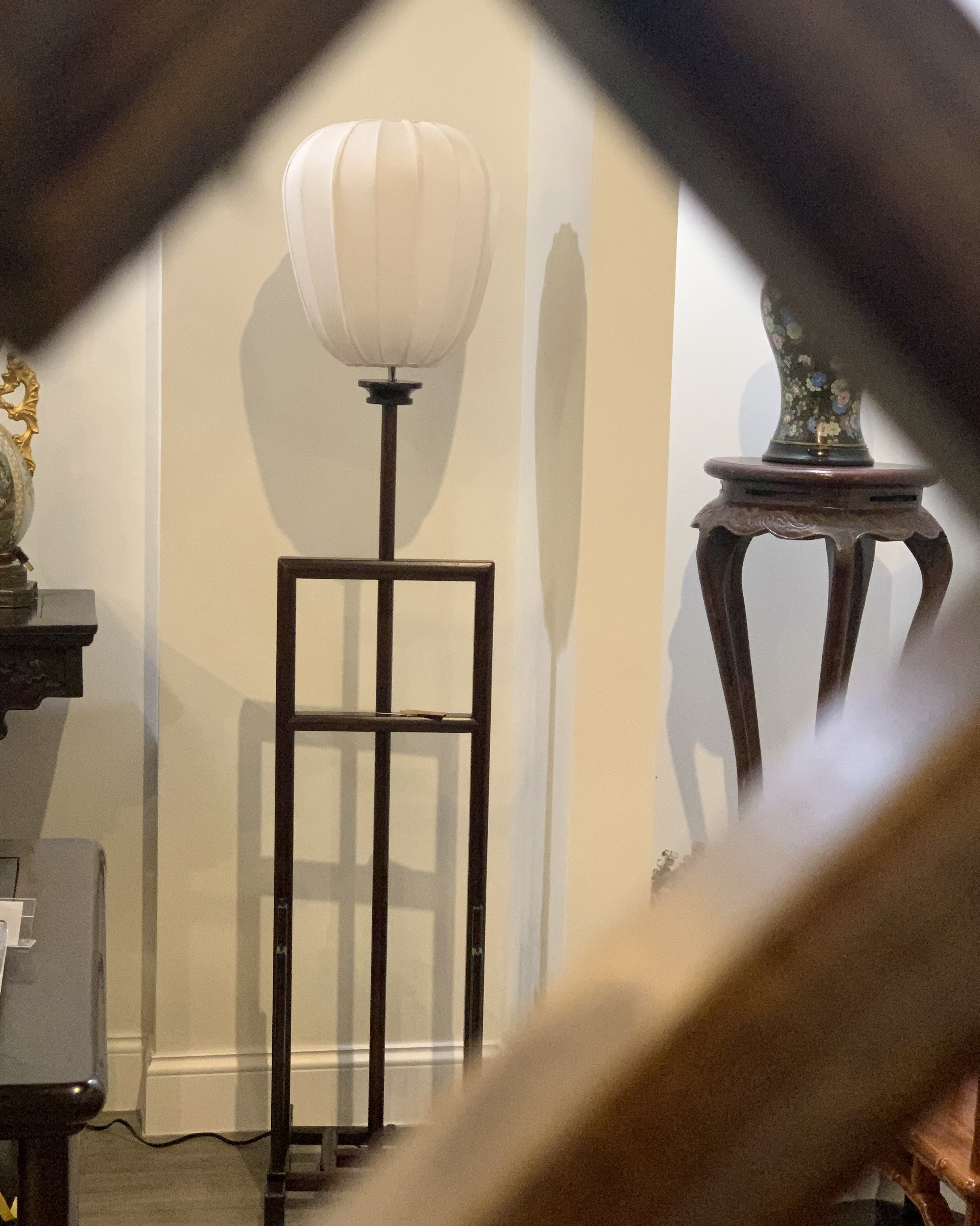 Classic Rosewood Floor Lamp