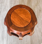 Rosewood Drum Stool, Stand