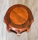 Rosewood Drum Stool, Stand