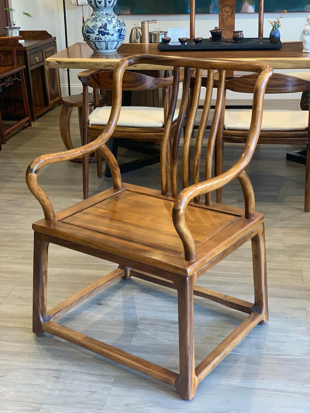 Black Walnut Tea Table Set