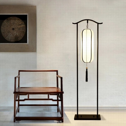 Zen-style floor Lamp with a shade