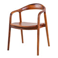 Lowback Walnut Armchair
