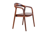 Lowback Walnut Armchair