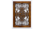 Custom Handcrafted Wood Panel / Wood Wall Hanging Brown - Threshold